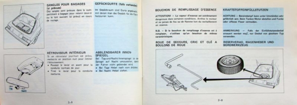 Mazda RX-7 Wankel 1979 Owner Manual (7001)